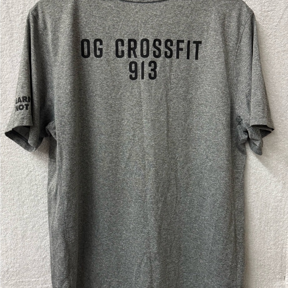 Nike Gray Granite Games Tee Sz L - Picture 2 of 3